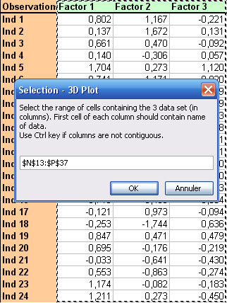 statel 3D plot excel